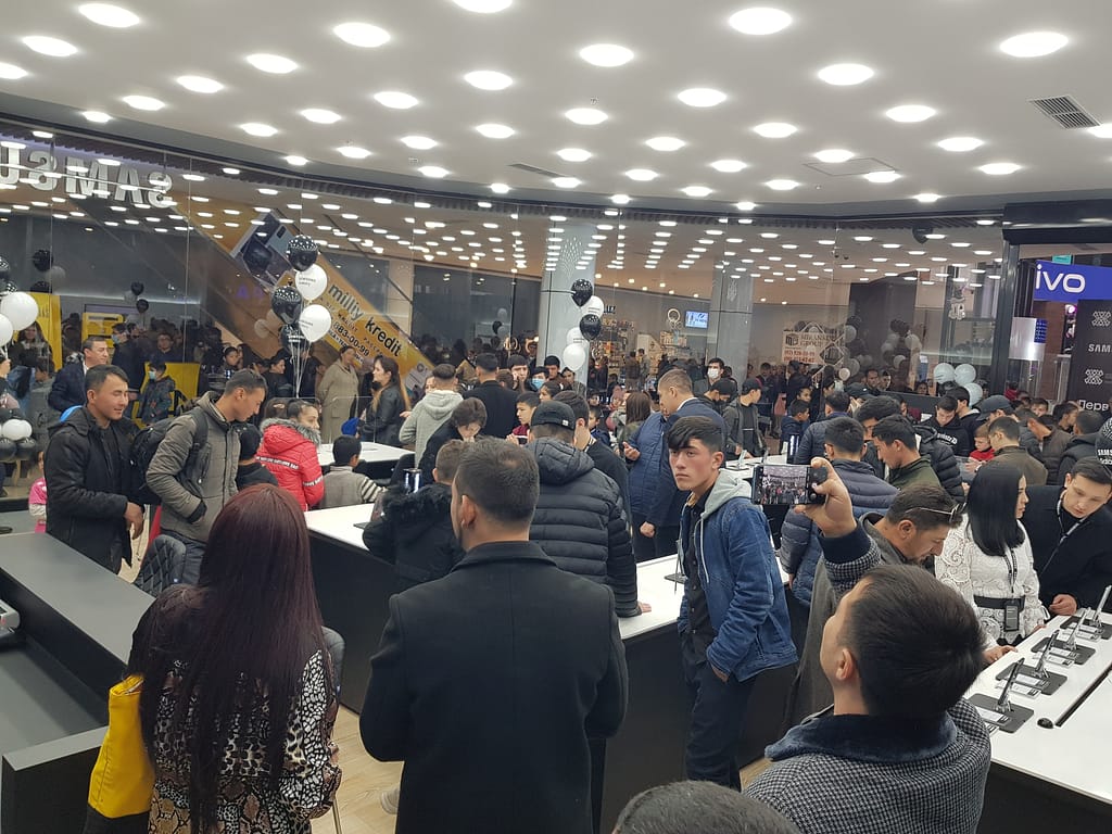 Открытие первого в Узбекистане фирменного магазина SAMSUNG в г. Самарканд